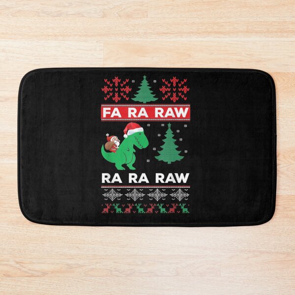 Item preview, Funny T-Rex Dinosaur Ugly Christmas Gift - Fa Rawr Rawr designed and sold by howardbarrac.