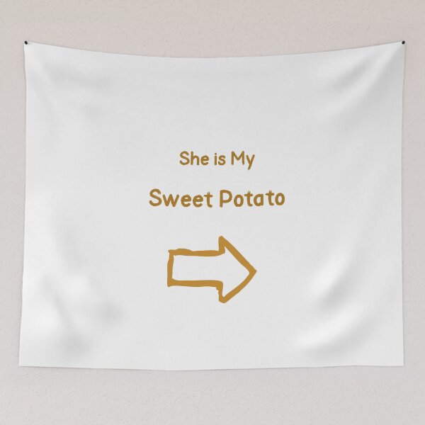 Item preview, She is my sweet Potato couples outfitThanksgiving designed and sold by Saige kesl.