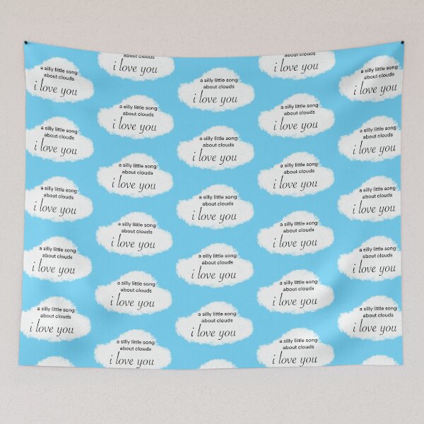Item preview, a silly little song about clouds designed and sold by dangerousfrog.