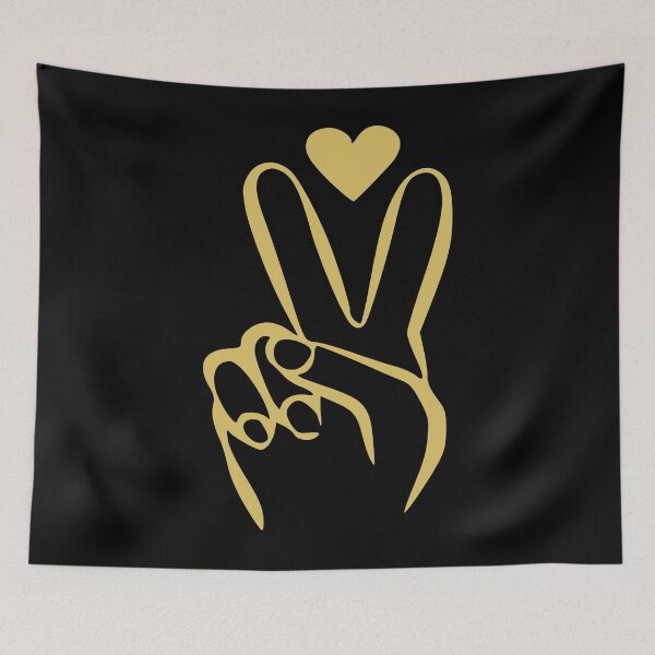 Item preview, Peace & Love designed and sold by Sinfamous.