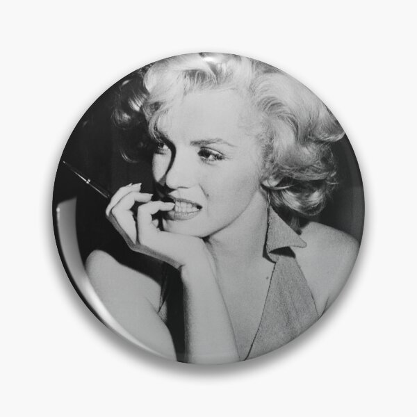 Item preview, Marilyn Monroe Norma Jean Blonde Bombshell 1950s Pin up Fan Art fan art merch designed and sold by charmingthreads.