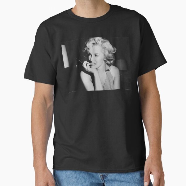 Item preview, Marilyn Monroe Norma Jean Blonde Bombshell 1950s Pin up Fan Art fan art merch designed and sold by charmingthreads.