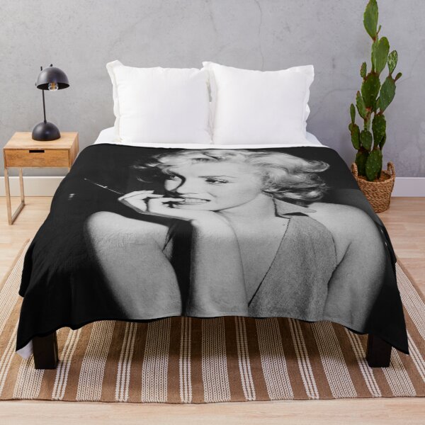Item preview, Marilyn Monroe Norma Jean Blonde Bombshell 1950s Pin up Fan Art fan art merch designed and sold by charmingthreads.