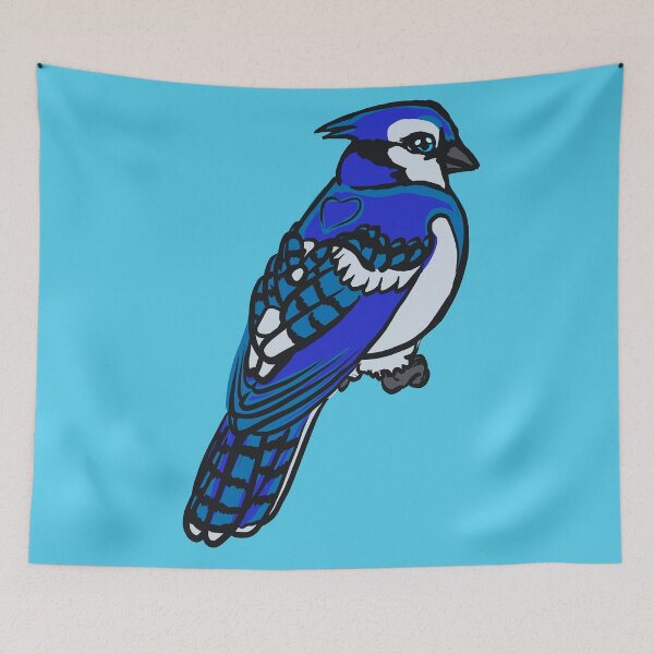 Item preview, BlueJay designed and sold by FoxBanditArt.