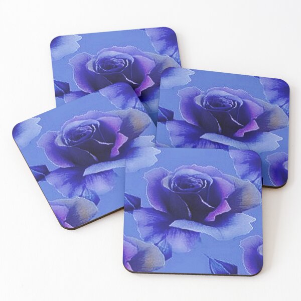 Item preview, Blue Rose Floral Pattern designed and sold by HavenDesign.