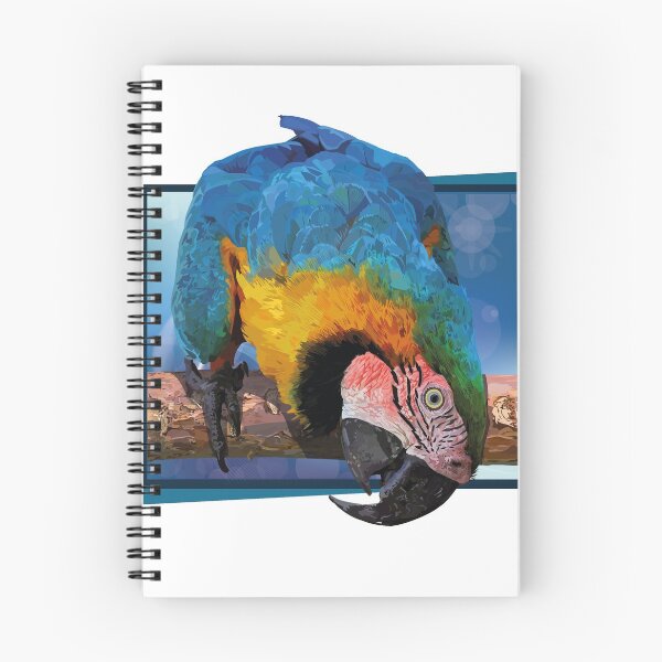 Item preview,  blue-yellow macaw designed and sold by obscurite.