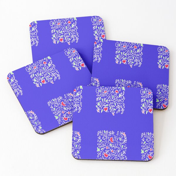 Item preview, Impresión de bloque indio en azul designed and sold by AlteredAtelier.