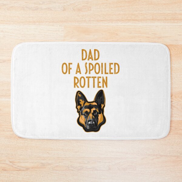 Item preview, Dad of a Spoiled Rotten German Shepherd Puppy Dog designed and sold by FiveDucklings.
