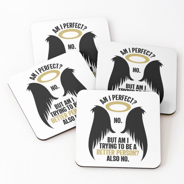 Item preview, Am I Perfect? No. Am I Trying To Be A Better Person? designed and sold by GravitiTees.
