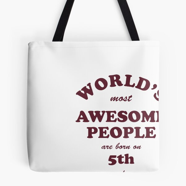 Item preview, Awesome People are born on 5th of April designed and sold by beloknet.