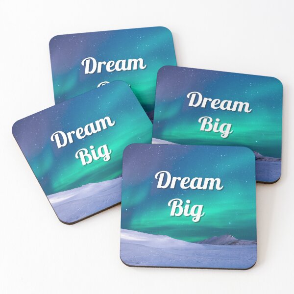Item preview, Dream Big Inspirational Northern Lights designed and sold by Samsdesignshop.