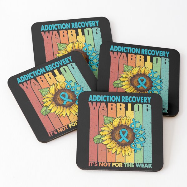 Item preview, Addiction Recovery Warrior It's Not For The Weak designed and sold by RunningShop.