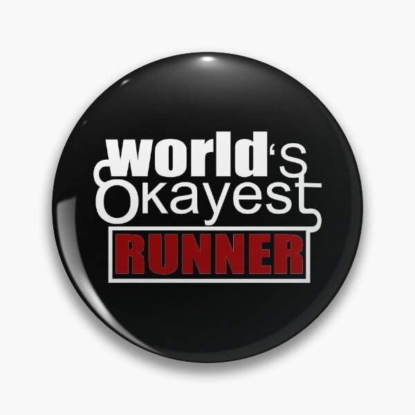 Item preview, World Okayest Runner to motivate yourself in Clothing, Accessories, Home Decor. designed and sold by Myartbeyours.