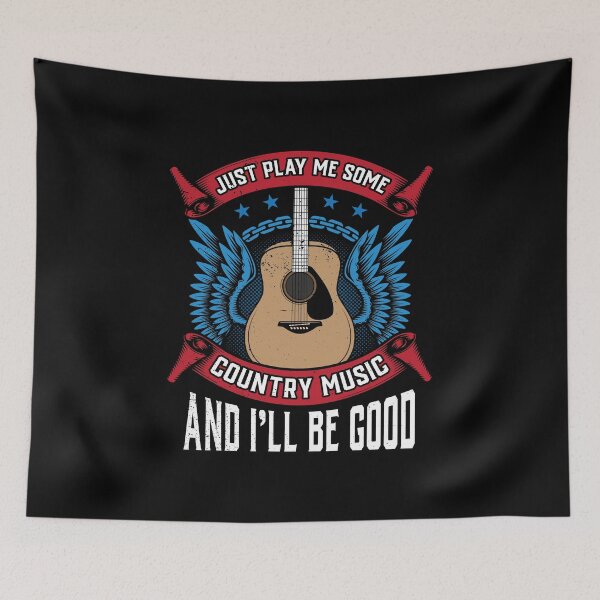 Item preview, Country Music Funny Quote Gift For Guitar Player designed and sold by haselshirt.