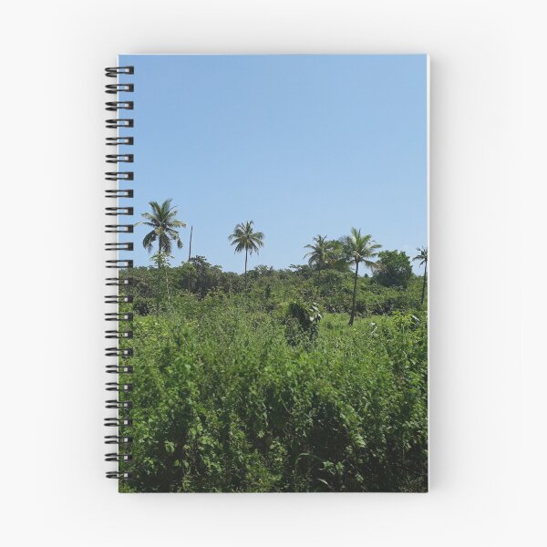 Item preview, Green Palm Tree Landscape designed and sold by PriyanDecor.