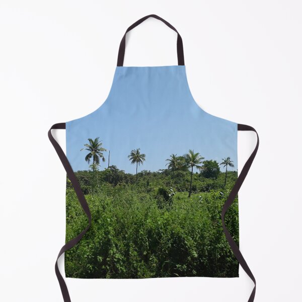 Item preview, Green Palm Tree Landscape designed and sold by PriyanDecor.