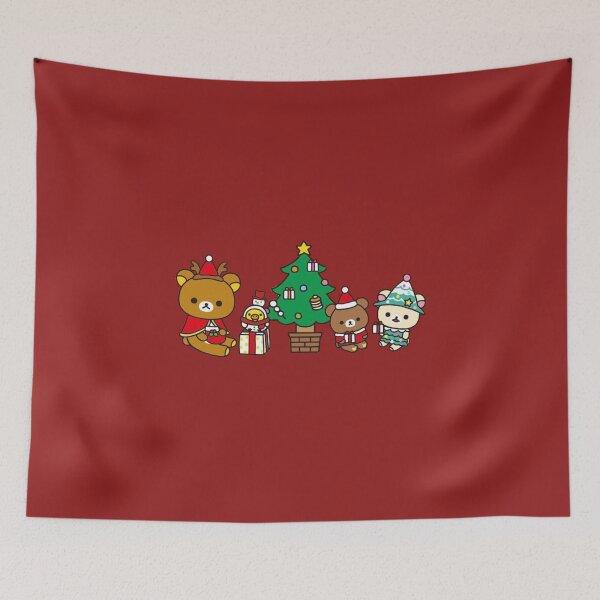 Item preview, Christmas Scene Inspired Rilakuma Graphic designed and sold by katieeh21.