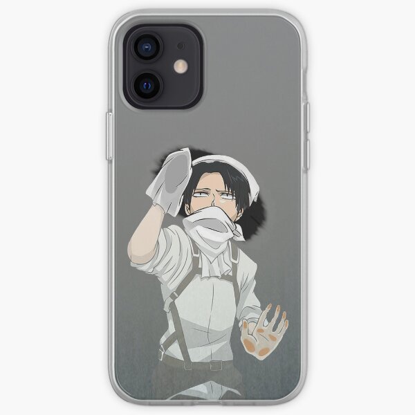 Attaque sur Titan - Nettoyage Levi Coque souple iPhone