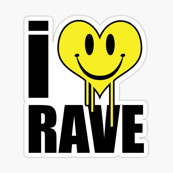 Artikel-Vorschau von Ich liebe Rave-Musik-Zitat, designt und verkauft von quarantine81.