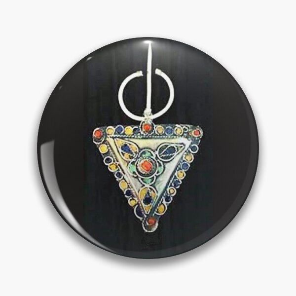 Item preview, TAFRAOUT 1 Berber Fibula Jewelry Ancient Morocco Brooch Ethnic History designed and sold by dragonemma.