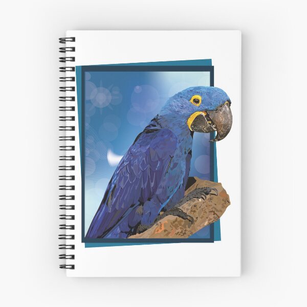 Item preview, hyacinth macaw designed and sold by obscurite.