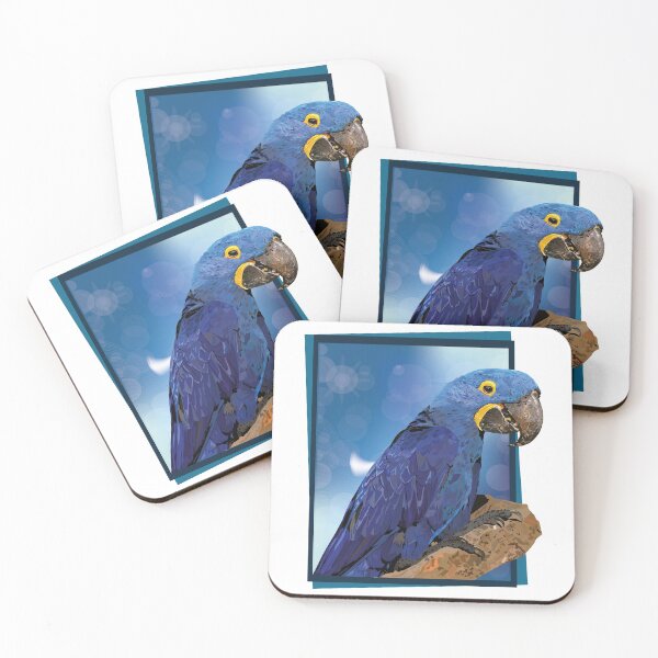 Item preview, hyacinth macaw designed and sold by obscurite.
