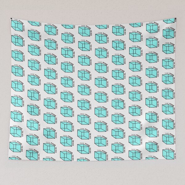 Item preview, think outside the box designed and sold by stickerbygracie.