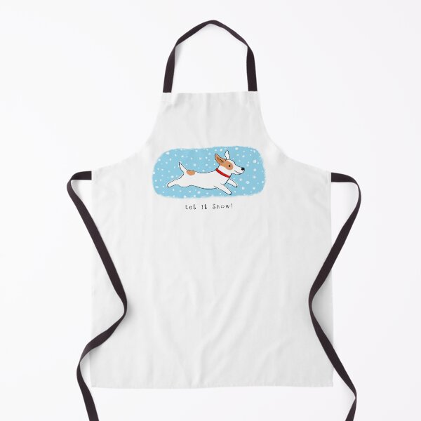 Item preview, Snow Dog Holiday | Cute Jack Russell Terrier Puppy designed and sold by Jenn Inashvili.