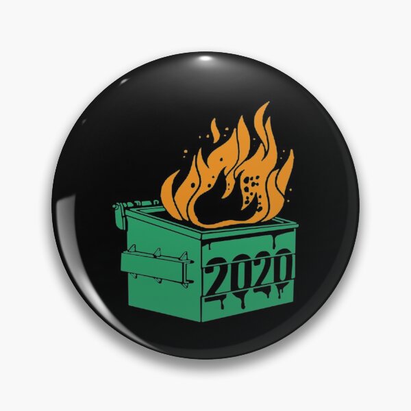 Item preview, Dumpster Fire Dumpster Fire 2020 designed and sold by GardenOfFiles.