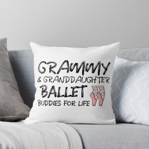 Item preview, Grammy & Granddaughter Ballet Buddies for Life (Dark Print) designed and sold by vinwin1.