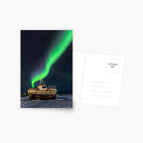 On dry land Postcard