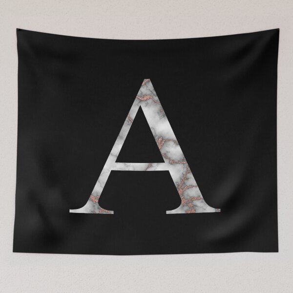 Item preview, Alpha Greek Letter Rose Gold Marble designed and sold by MSA-42.