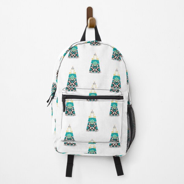 Item preview, The Katy Bag / Tantalizing Turquoise Leopard designed and sold by srwdesign.
