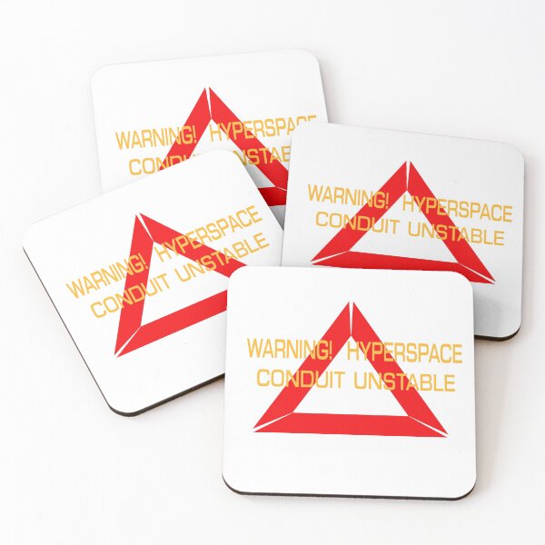 Item preview, Warning! Hyperspace conduit unstable! designed and sold by UnPEngineer.