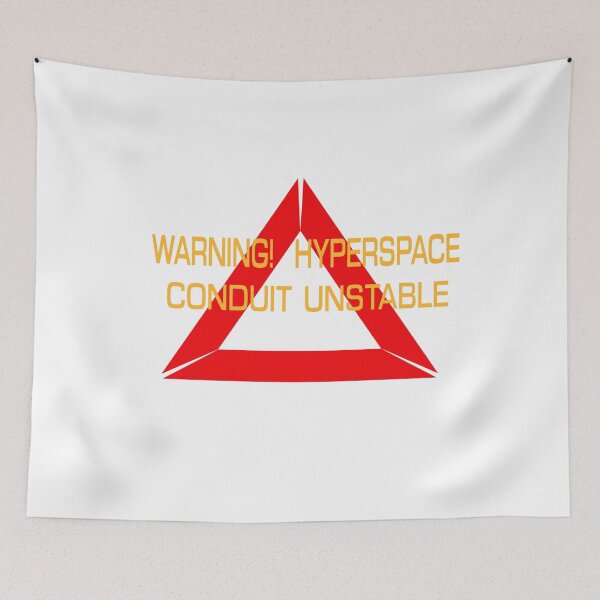 Item preview, Warning! Hyperspace conduit unstable! designed and sold by UnPEngineer.