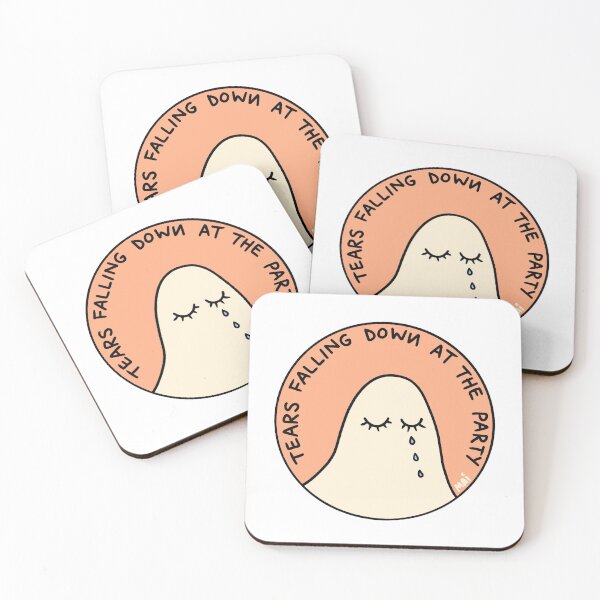 Item preview, Ghost BB Tears Falling Down At The Party designed and sold by watermoonie.