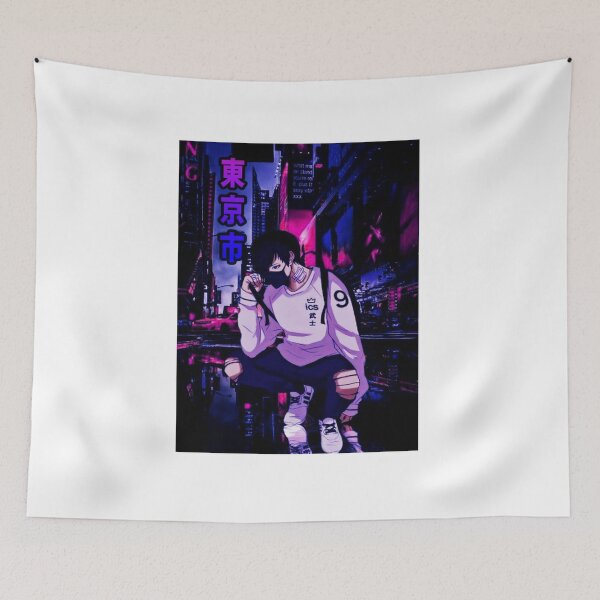 Item preview, Anime Tokyo City at Night designed and sold by Kidsresashop.