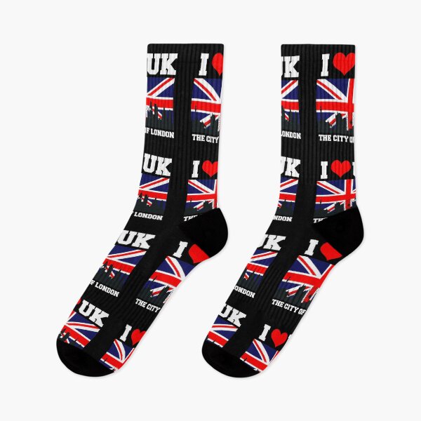 Item preview, London Skyline With UK Flag designed and sold by YueHeng Creates ⭐⭐⭐⭐⭐.