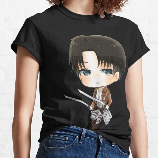 Levi Ackerman Cute T Shirts Redbubble