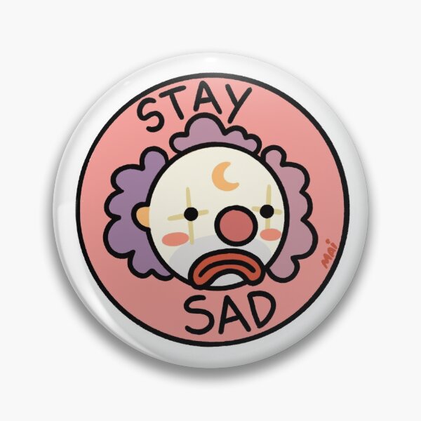 Item preview, Clown-chan Stay Sad  designed and sold by watermoonie.