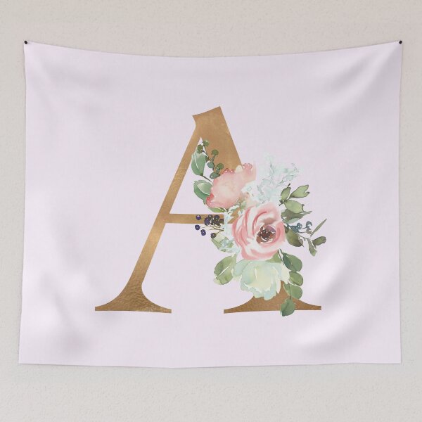 Item preview, Letter A Monogram designed and sold by WisdomInspired.