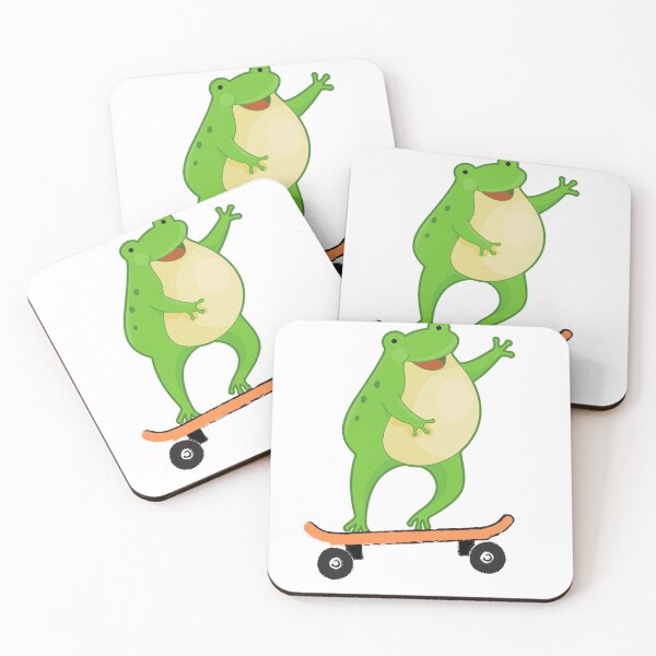 Item preview, Frog on skat designed and sold by GulQari.