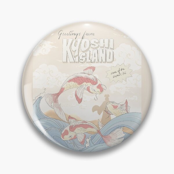 Item preview, Kyoshi Island Travel Poster  designed and sold by Art By Billee.