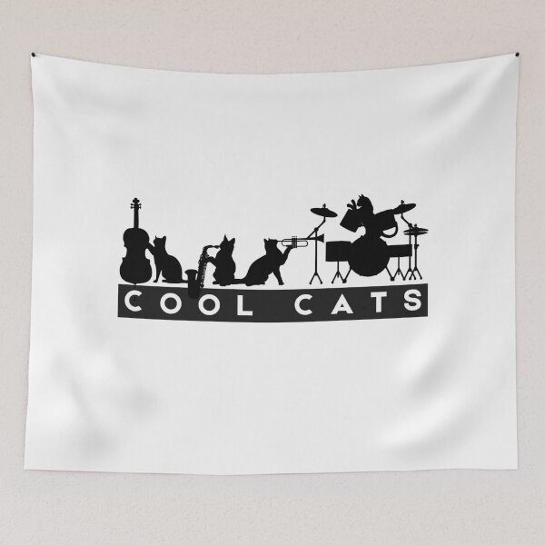 Item preview, Cool Jazz Cats designed and sold by CozyMarket.