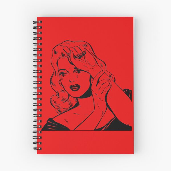 Item preview, Comic Woman/Girl Crying designed and sold by DarkHumorstore.