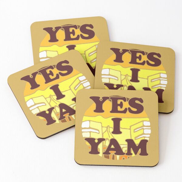 Item preview, Yes I Yam, She Is My Sweet Potato designed and sold by Chubuter.