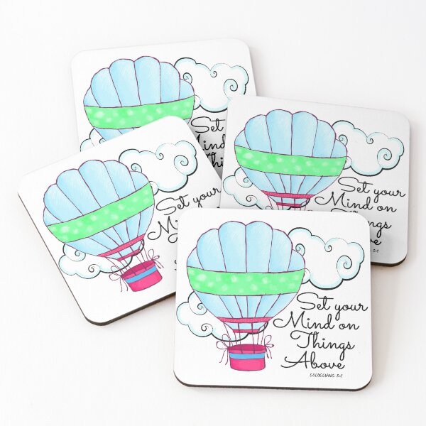 Item preview, Colosenses 3: 2 - Pon tu mente en las cosas de arriba. designed and sold by StickerArtwork.