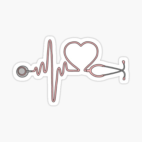 Item preview, Stethoscope Heartbeat - Pink designed and sold by abbigailmadden.