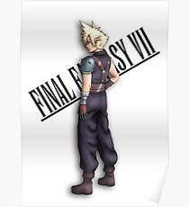 Final Fantasy Character - VII Cloud Poster