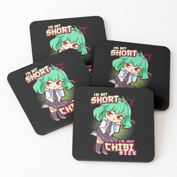 Item preview, I'm Not Short I'm Just Chibi Size Cute Anime Girl designed and sold by perfectpresents.